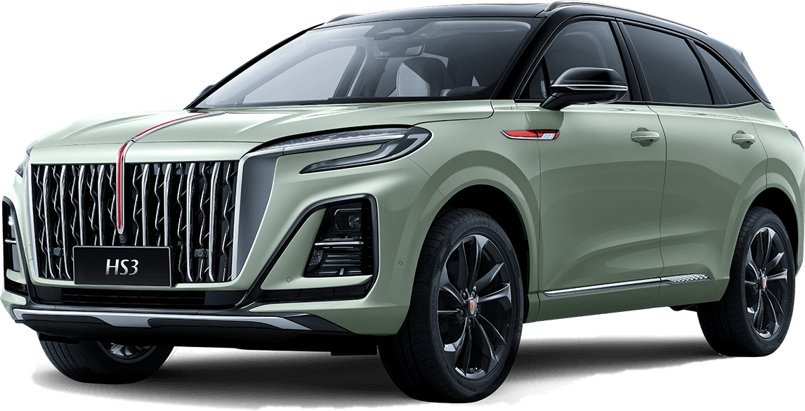 Hongqi HS3 Цвят Green Black