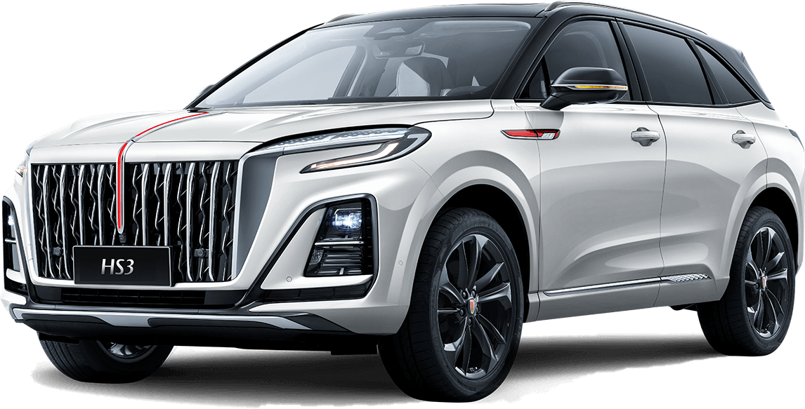 Hongqi HS5 Цвят White Black